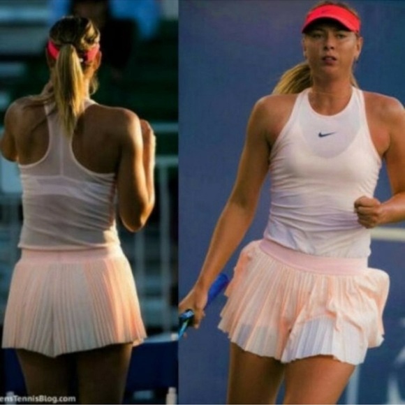 Nike Court Maria Sharapova Breathe Tennis Tank Small- Sunset Tint NWOT - Picture 1 of 16